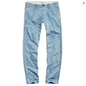 Todd Snyder 32x34 Chore Pant Light Indigo Japanese Denim